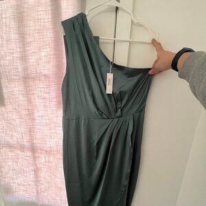 Baltic Born Size XL - Teal One-Shoulder Dress